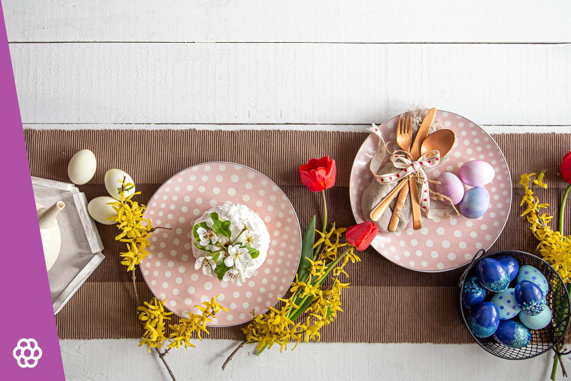 Miten koristella pöytäsi pääsiäiseksi? Kauniita inspiraatioita