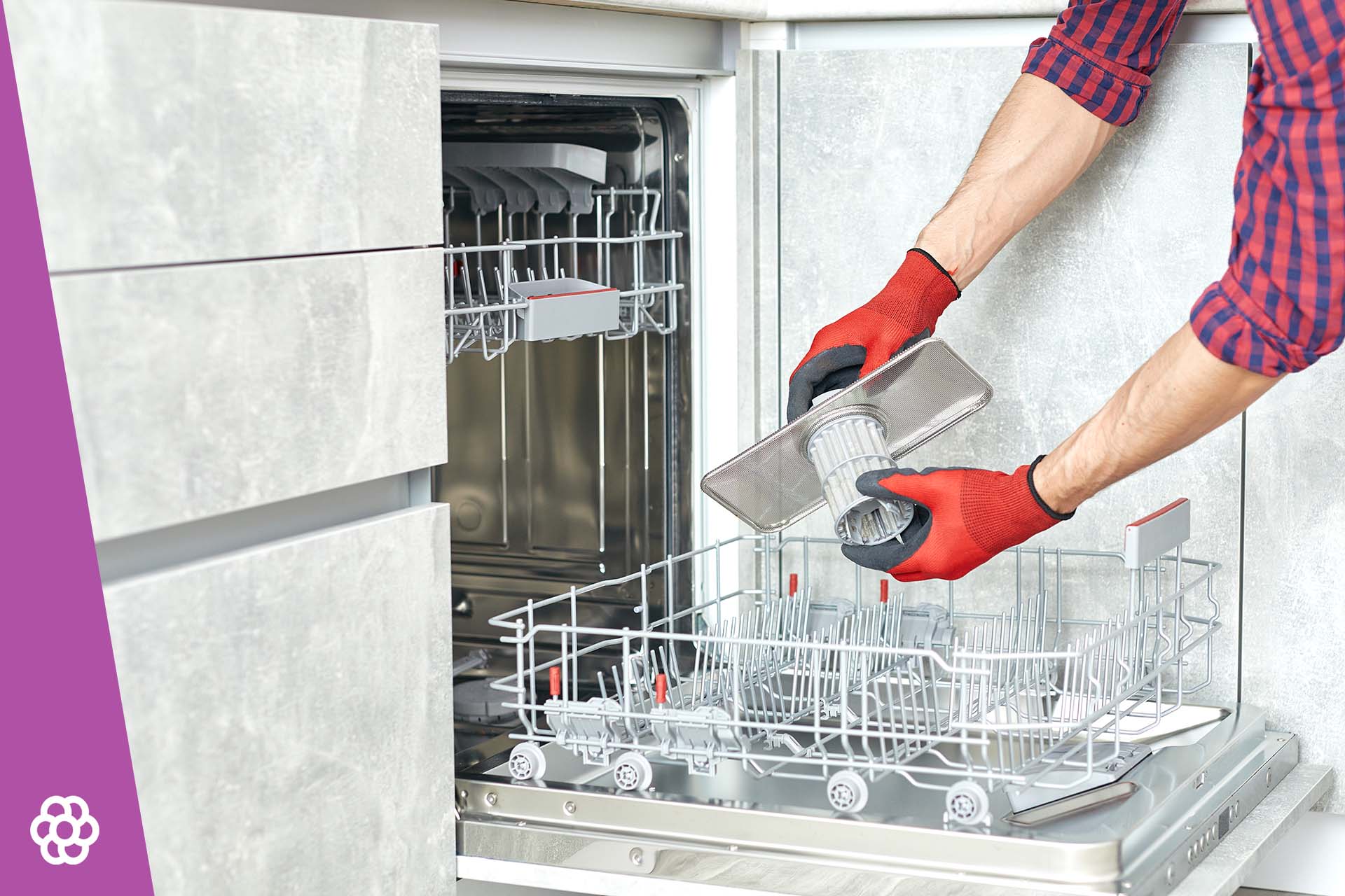 Miten astianpesukoneen suodatin puhdistetaan? Vaiheittainen opas